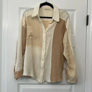 New in boutique gauze top